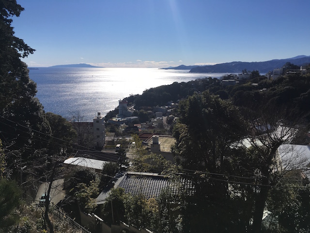 伊豆山神社からの眺め