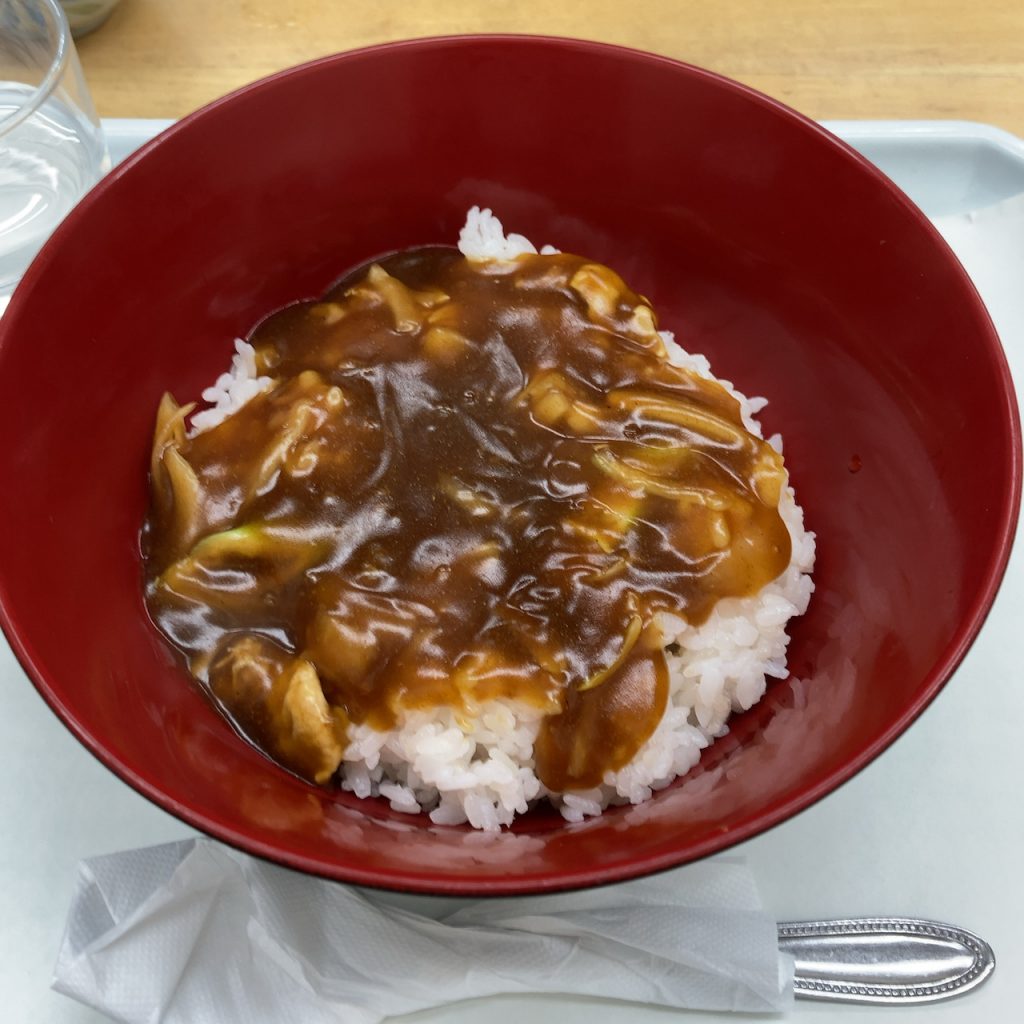 美味しかったカレー丼