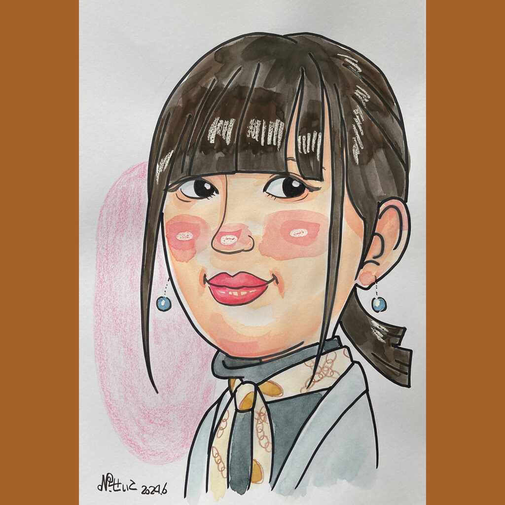 とある芸人さん似顔絵