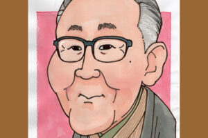 林家正蔵さん似顔絵