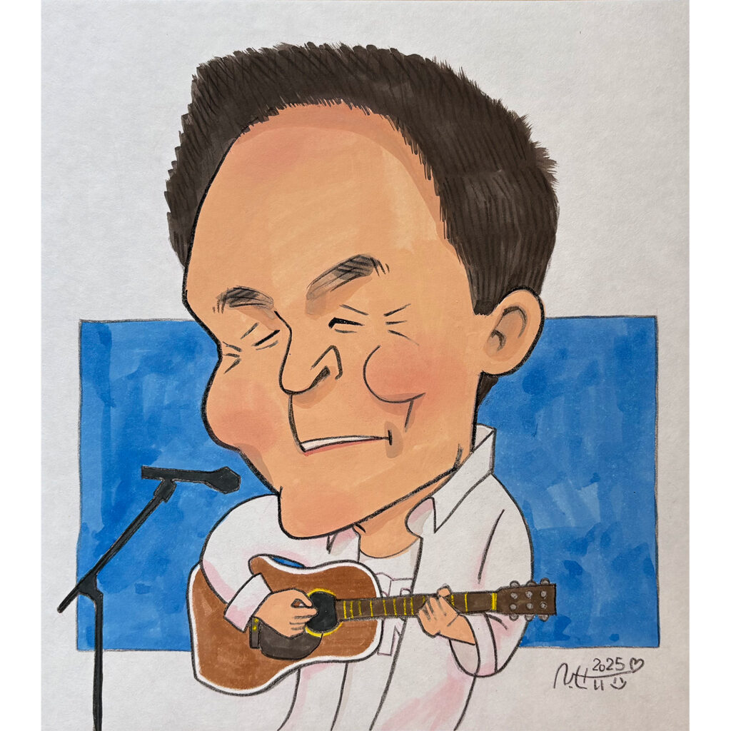小田和正さん似顔絵