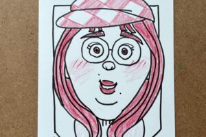 エツコさん似顔絵