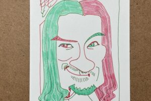 長瀬智也さん似顔絵