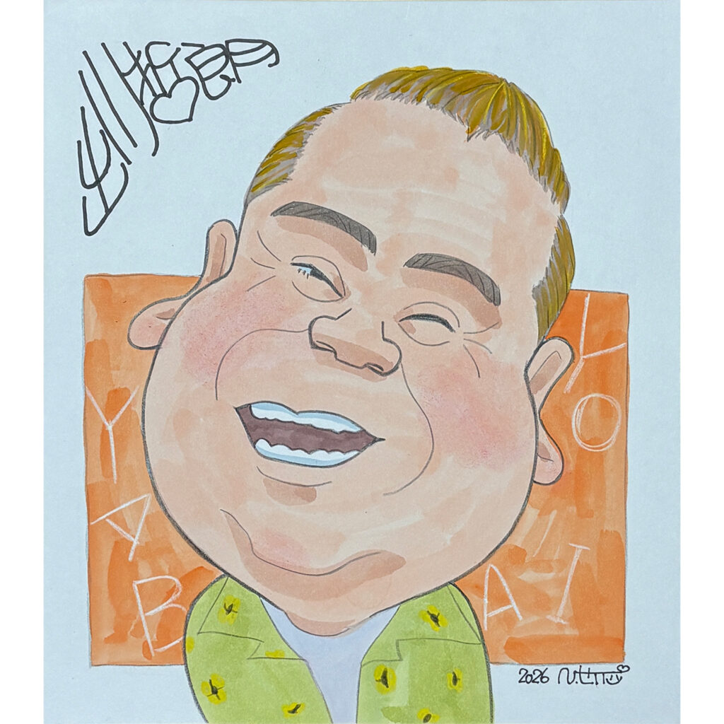 出川哲朗さん似顔絵