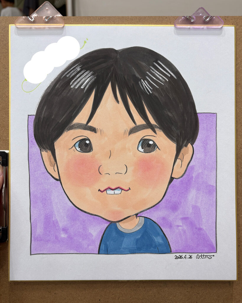 似顔絵サンプル