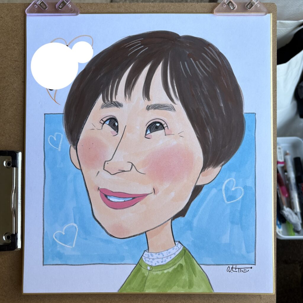 似顔絵サンプル