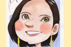 ベッキーさん似顔絵