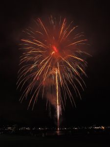 諏訪湖の花火