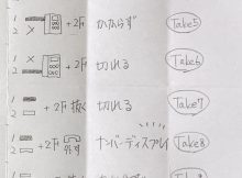 汗と涙のチェック表