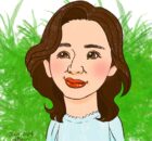 膳場貴子さん似顔絵