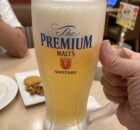 シメはビール