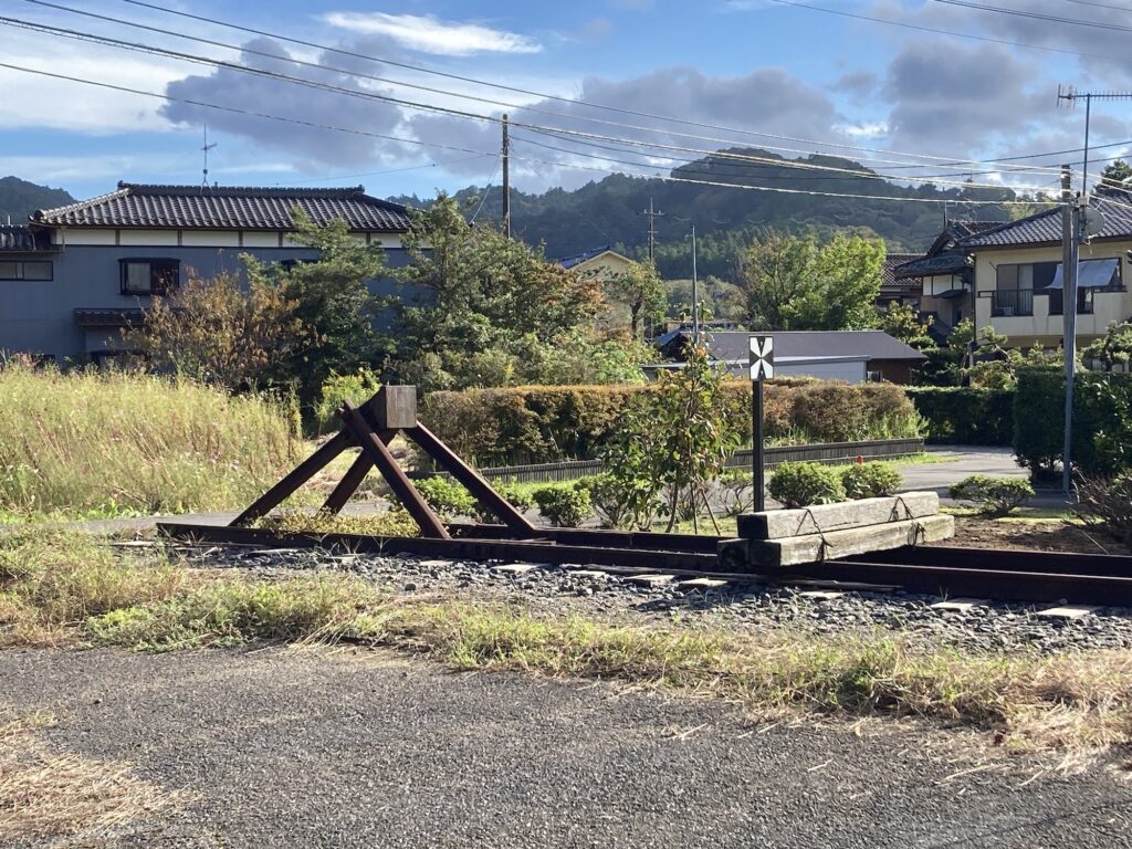 線路終わった