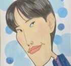 坂口涼太郎さん似顔絵