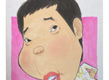 今田耕司さん似顔絵