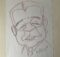 掛布さん似顔絵