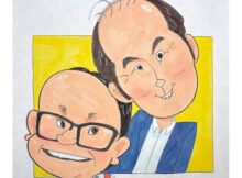 トレンディエンジェルさん似顔絵