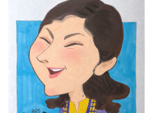 常盤貴子さん似顔絵