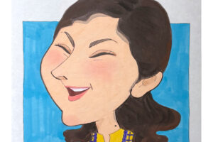常盤貴子さん似顔絵