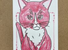 ぱぁーにゃん君似顔絵