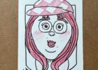 エツコさん似顔絵