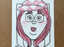 エツコさん似顔絵