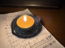 廃油キャンドル