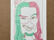 長瀬智也さん似顔絵