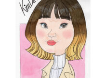 キムダミさん似顔絵