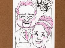 五大路子さん似顔絵