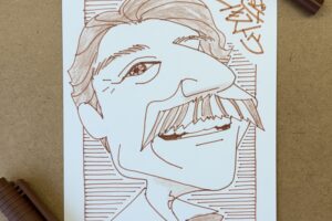 トミーバストウさん似顔絵