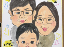 イベント似顔絵