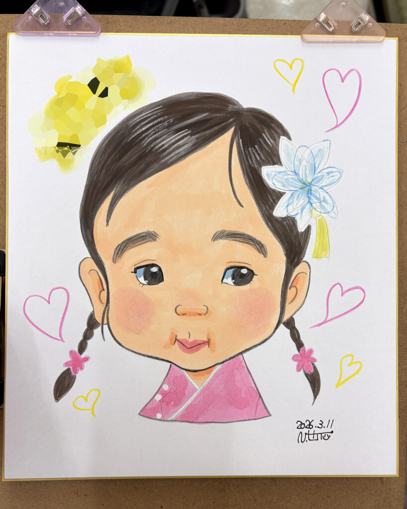 イベント似顔絵