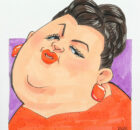 マツコデラックス似顔絵