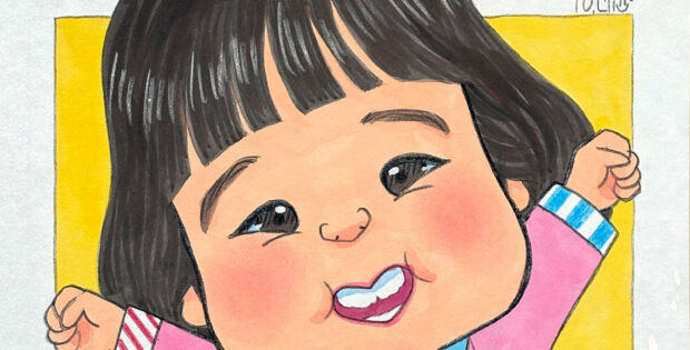 スイちゃん似顔絵