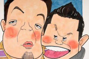 ダイアンさん似顔絵