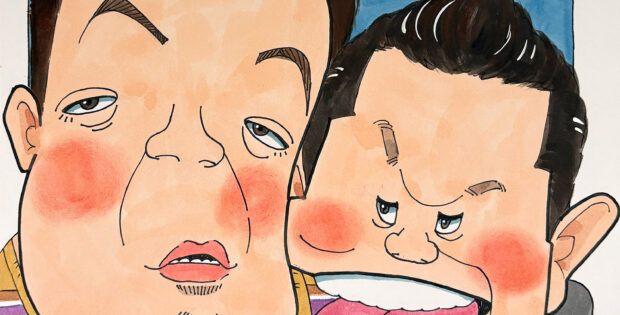 ダイアンさん似顔絵