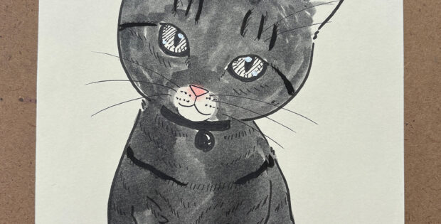 ニャンコ似顔絵