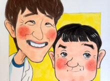 ゆず似顔絵