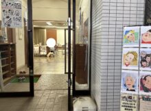 避難訓練マルシェ風景
