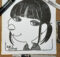 蒔田彩珠さん似顔絵