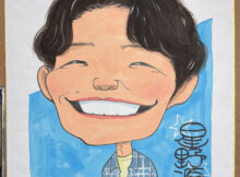 星野源さん似顔絵