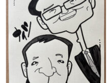 ナイツ似顔絵