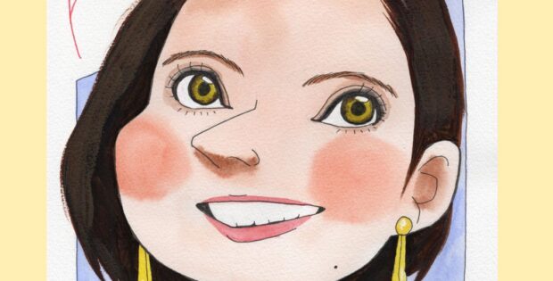 ベッキーさん似顔絵