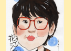 花江夏樹さん似顔絵