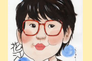 花江夏樹さん似顔絵