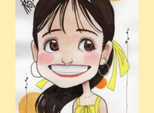 橋本環奈似顔絵