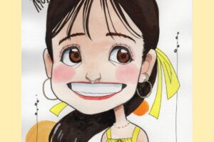 橋本環奈似顔絵