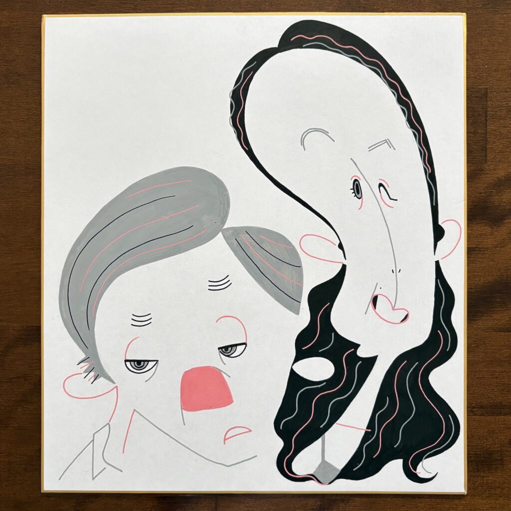 似顔絵