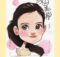 今田美桜似顔絵
