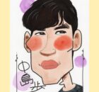 中島歩さん似顔絵